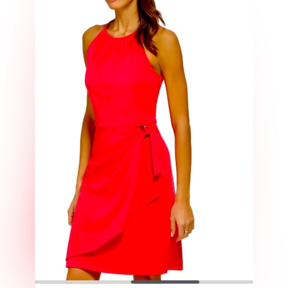 COPY - DKNY Women's Halter Wrap-Skirt Dress Size: 2